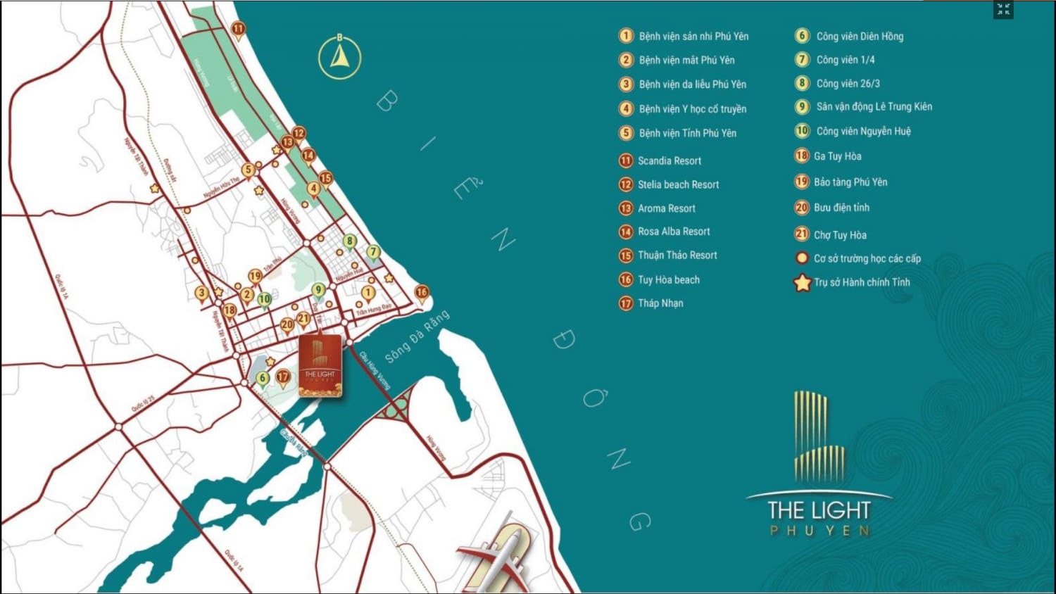 vị trí dự án the light phú yên vị trí dự án the light phú yên