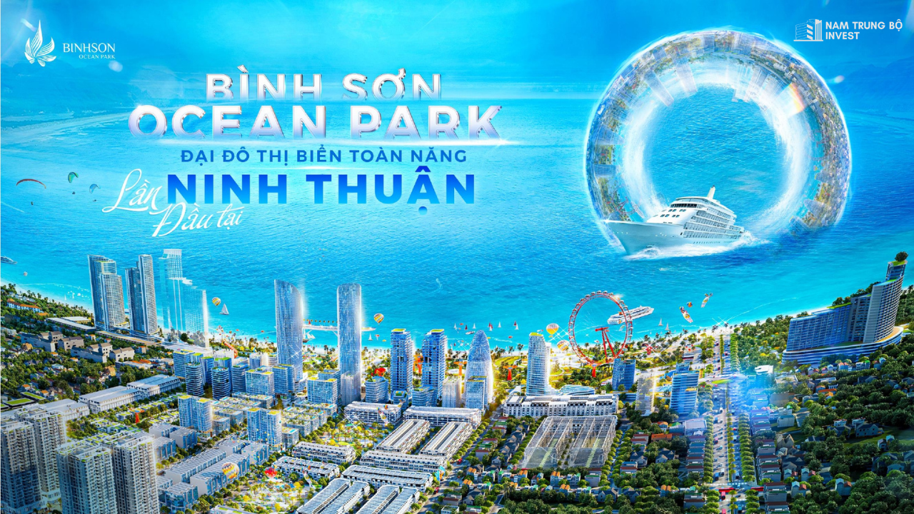 Phối cảnh Dự án Bình Sơn Ocean Park Ninh Thuận